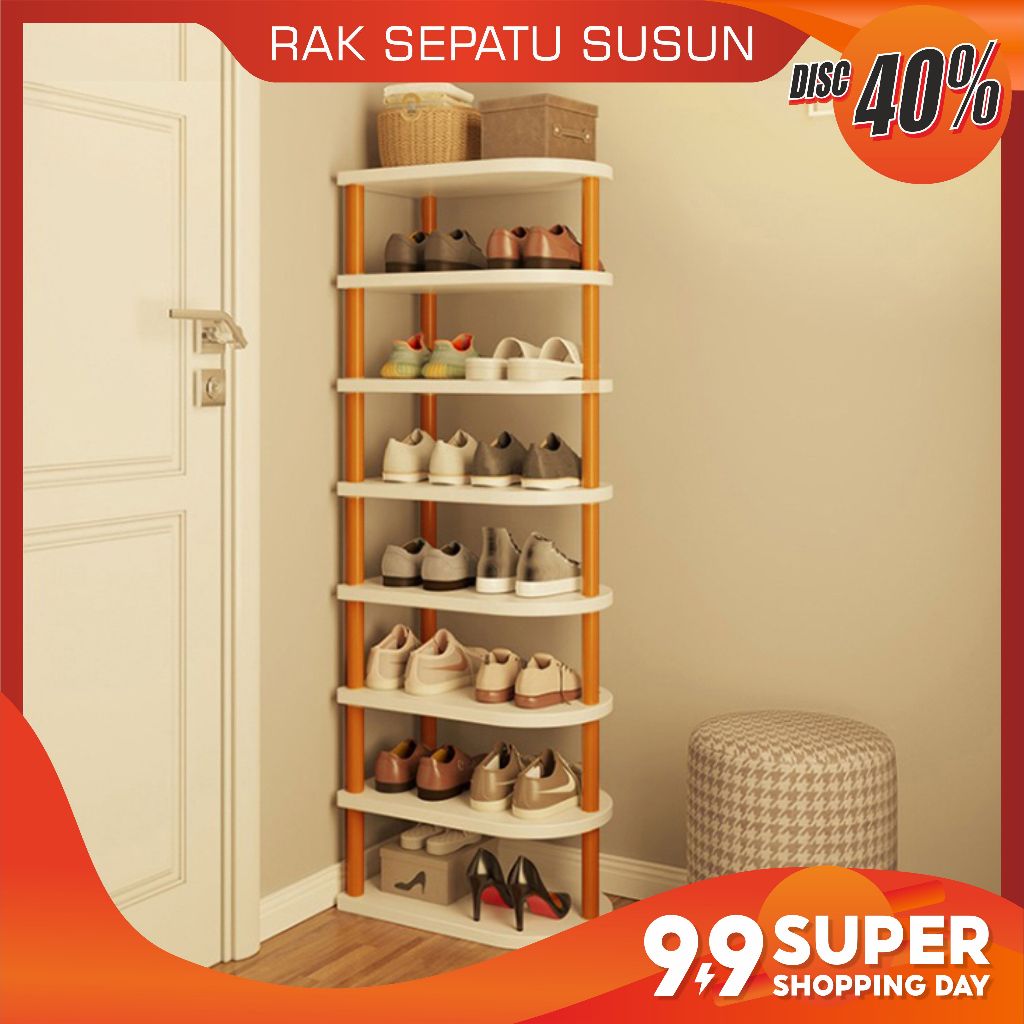 Rak sepatu / rak sepatu kayu / rak sepatu minimalis  / Rak Sepatu Gantung Rak Sepatu Susun Tempat Se