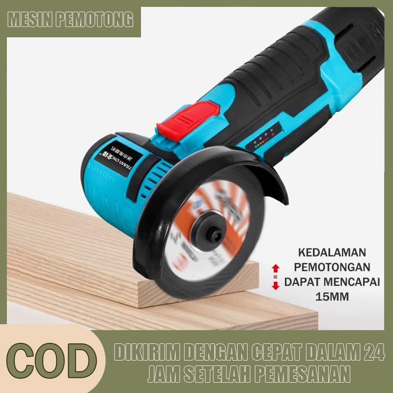 Gerinda sudut mini baterai lithium, mikroskopis dan kecil, mesin pemotong rumah tangga yang dapat di