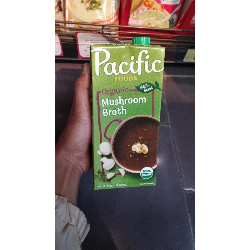 

PASIFIC FOOD ORGANIK MUSHROOM BOTH -+ 900 GRAM