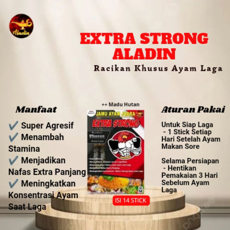 JAMU AYAM JUARA Extra Strong Aladin