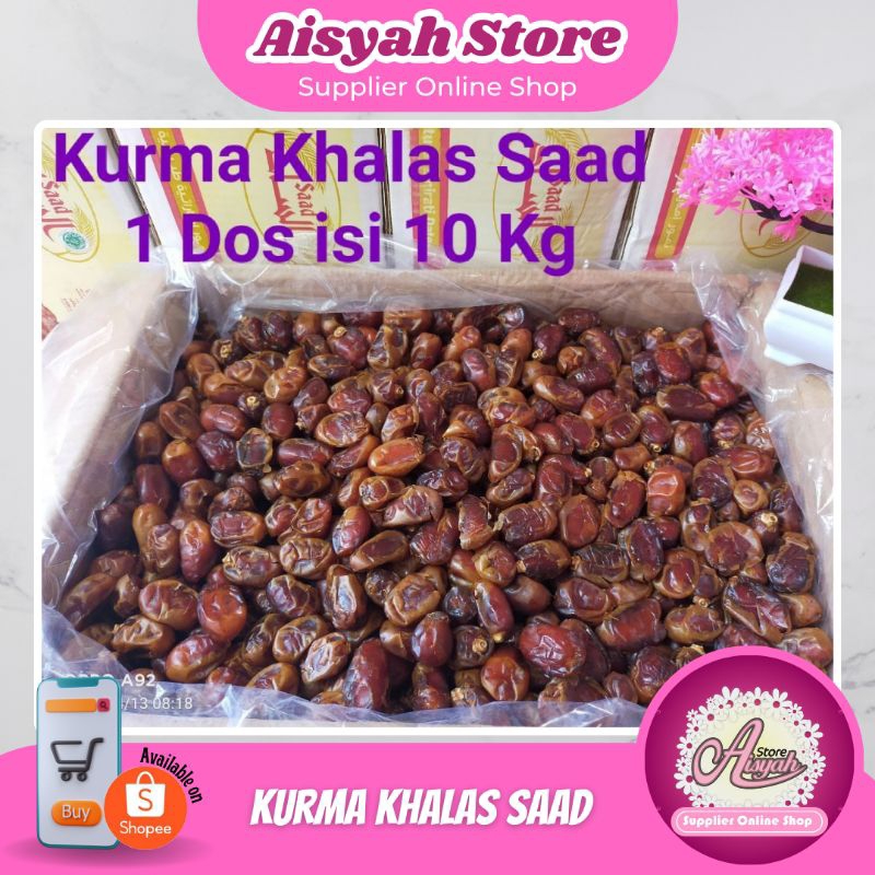 

KURMA KHALAS SAAD 1 DOS (10kg)