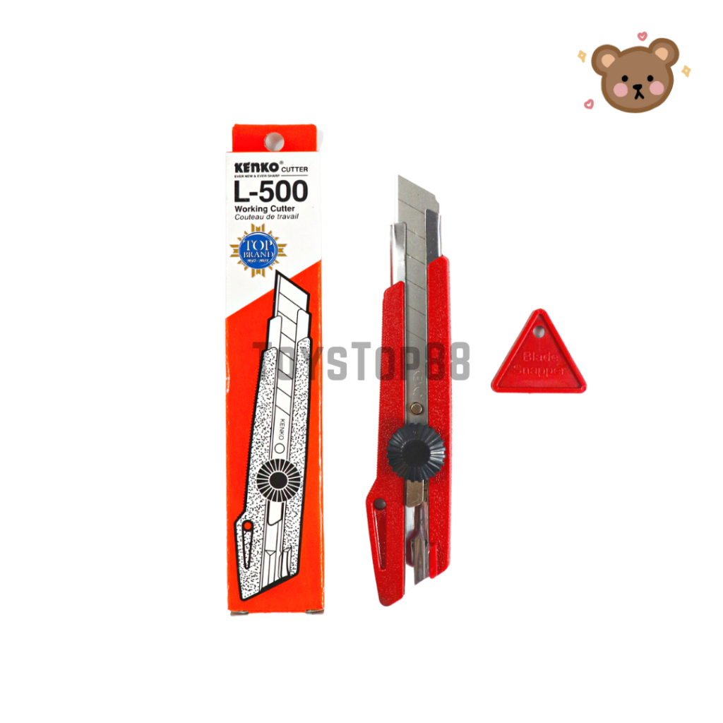 

Cutter Besar Kenko L-500 L500 - Pisau Kater Pemotong Kertas