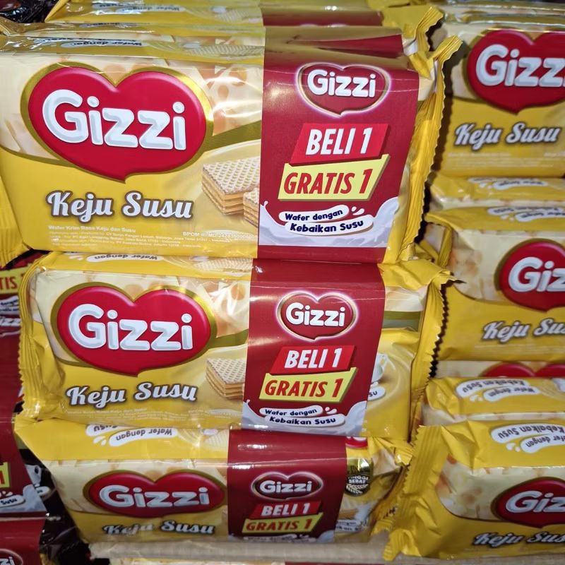 

Wafer Gizzi Beli 1 Gratis 1