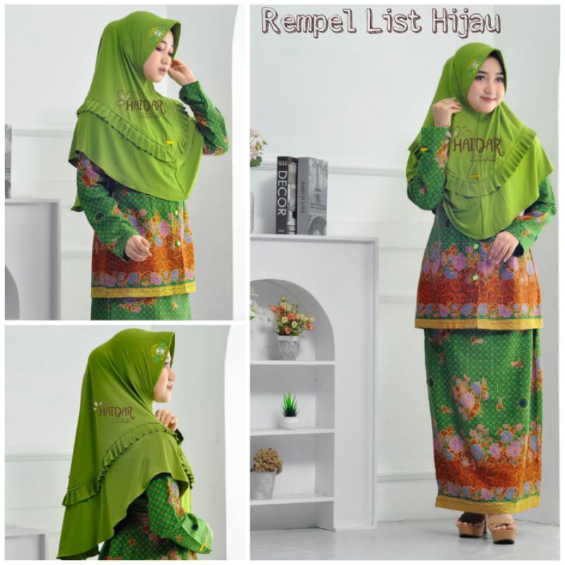 jilbab muslimat nu rempel lisHijau