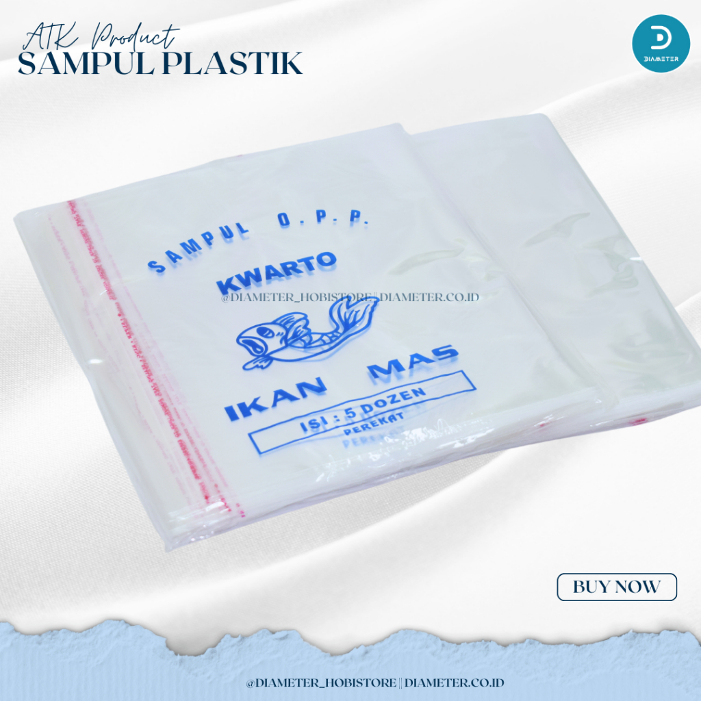 

Sampul Plastik / Samak Buku / Sampul Buku / Sampul Folio / Sampul Boxy / Sampul LKS