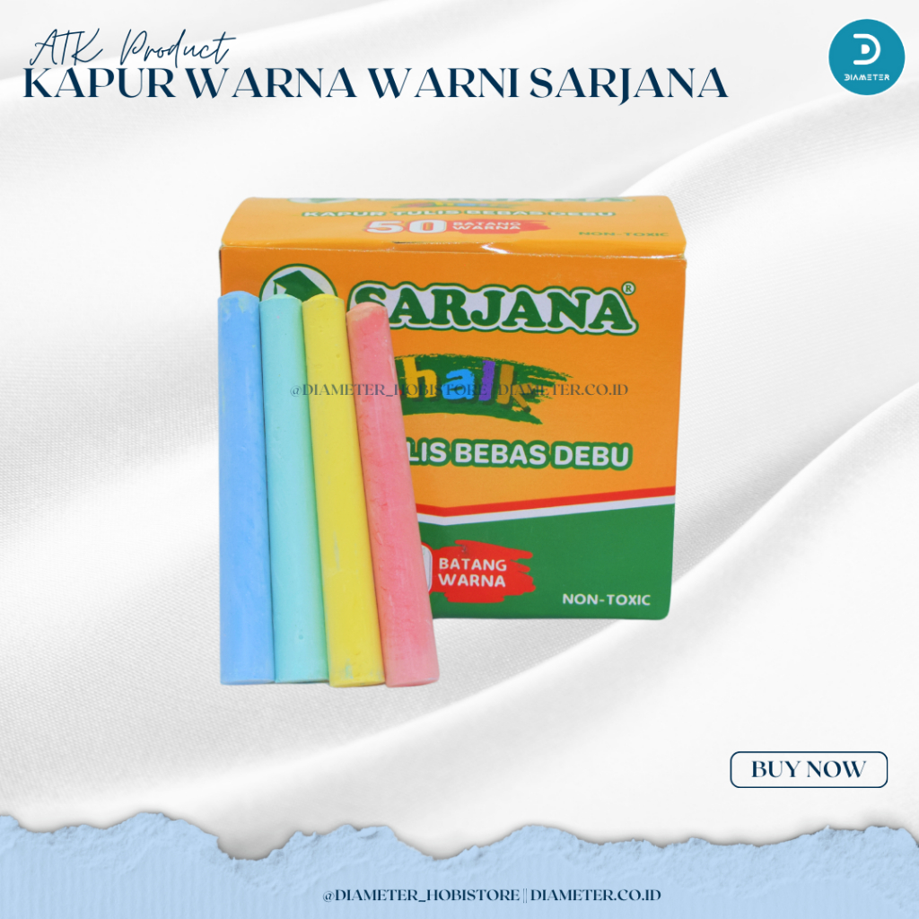 

KAPUR WARNA SARJANA/KAPUR TULIS