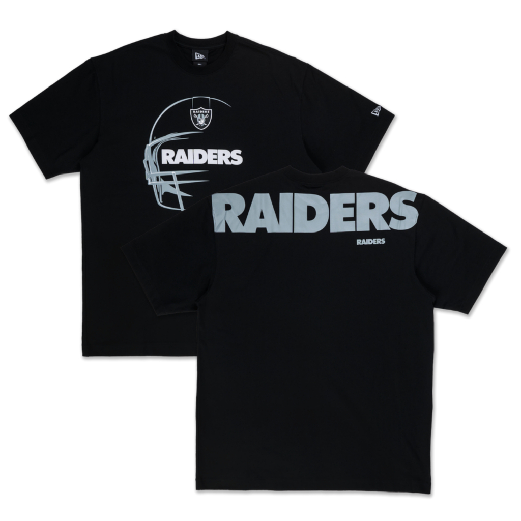 T-Shirt New Era Cap Las Vegas Raiders NFL Oversized Original