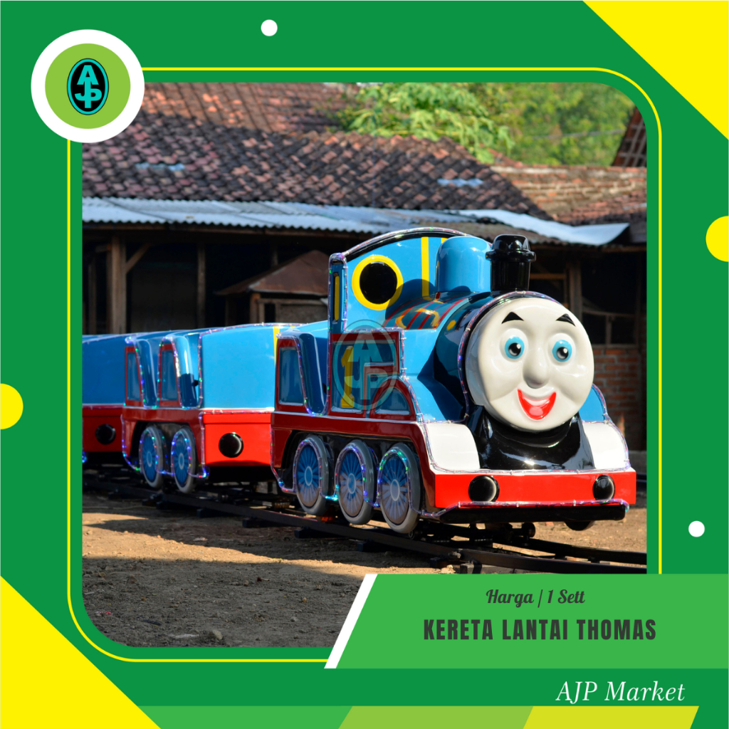 Kereta lantai thomas kereta rel lantaikereta wisata kereta thomas