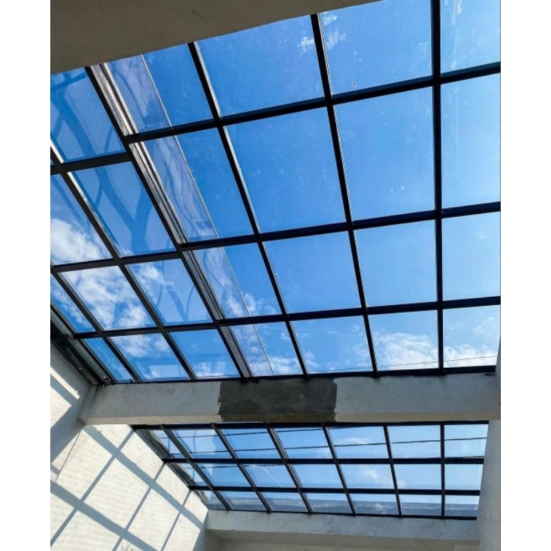 kanopi minimalis atap solarflat