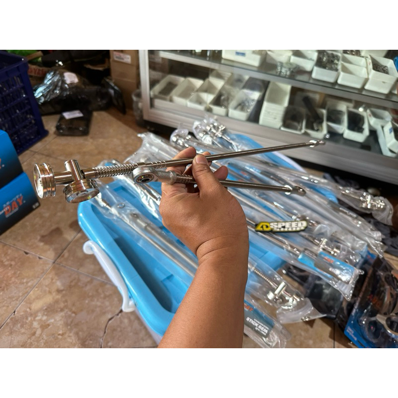 stik rem stainless day dan standhub stainless stik rem belakang stenlis