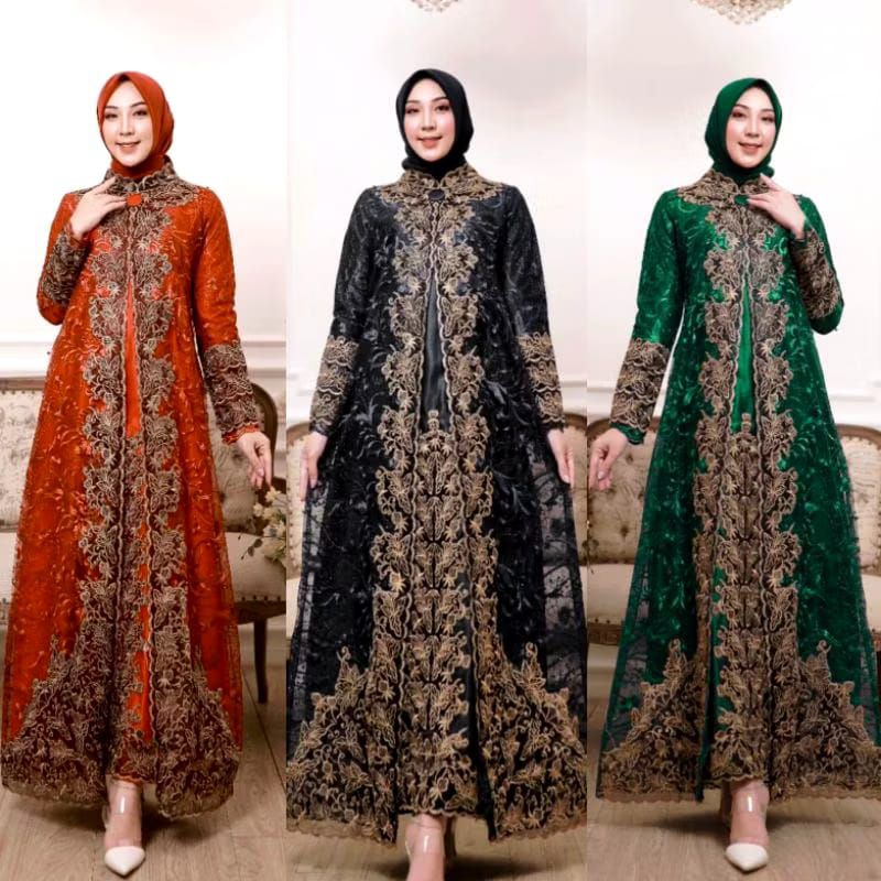 GAMIS CASABLANKA JUMBO LD 120CM//SERAGAMAN KELUARGA//BAJU PESTA LAMARAN//KEBAYA WISUDA//KEBAYA MODER