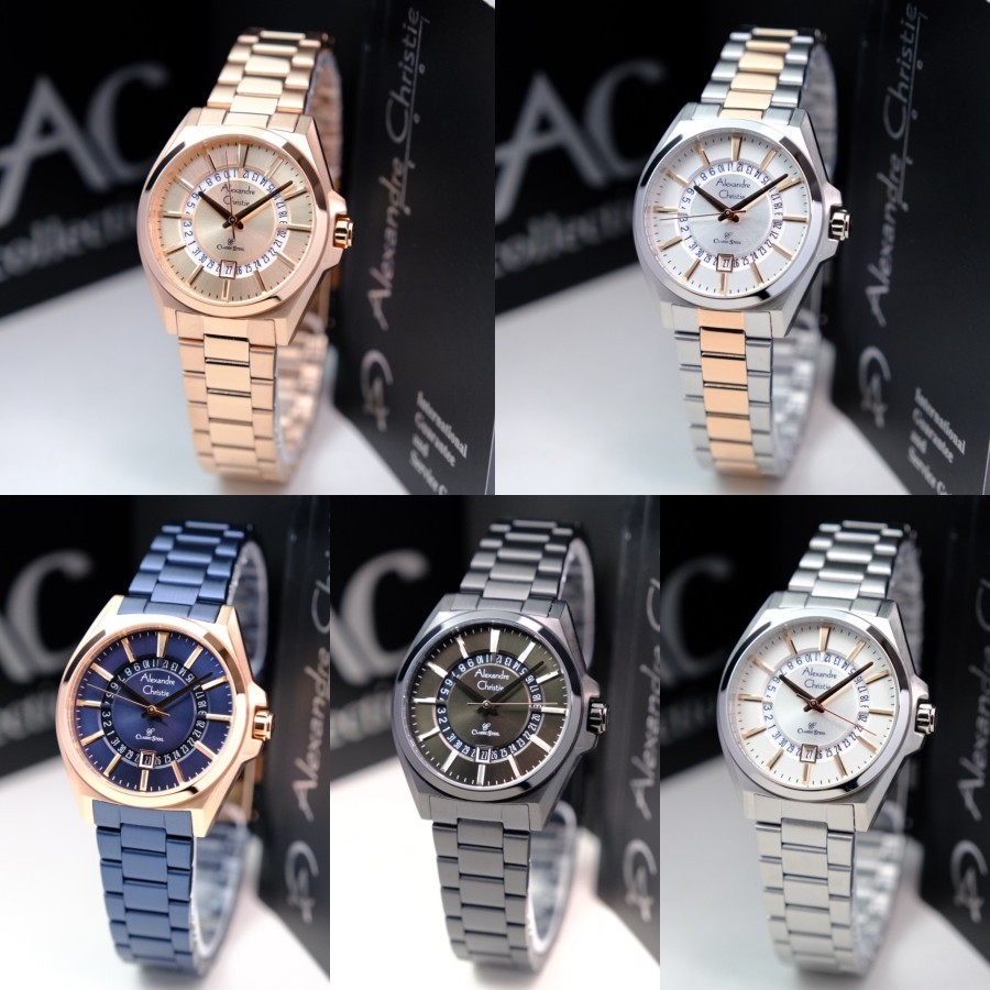 JAM TANGAN WANITA ALEXANDRE CHRISTIE AC 8688 AC8688 SERIES ORIGINAL