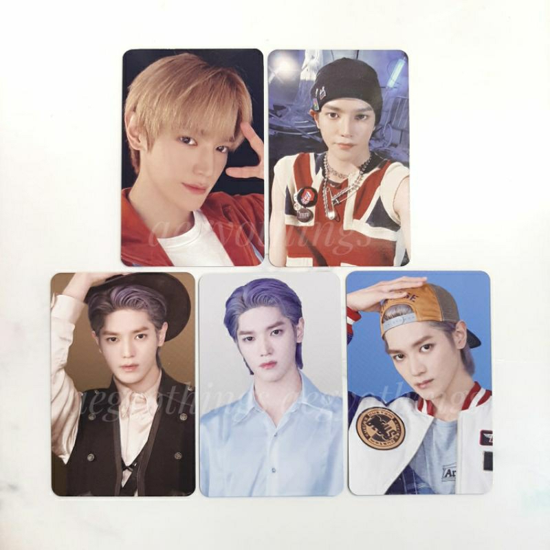 PHOTOCARD OFFICIAL NCT TAEYONG
