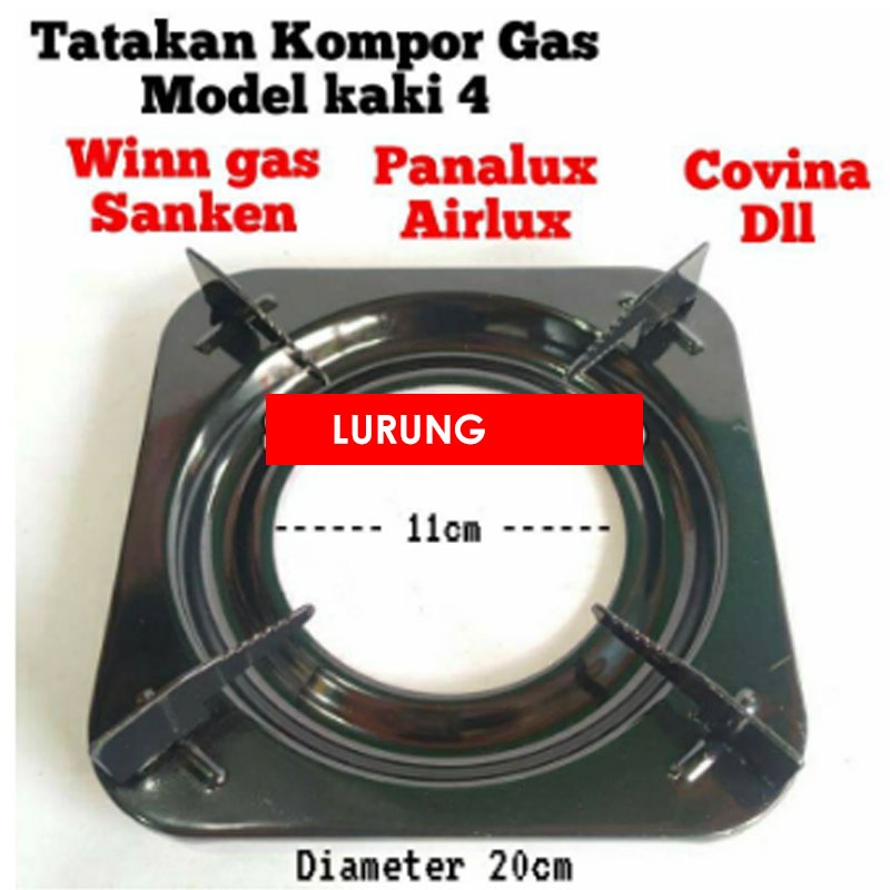 TATAKAN KOMPOR WINN GAS KAKI 4 1 2 TUNGKU DUDUKAN ORIGINAL BAHAN PLAT