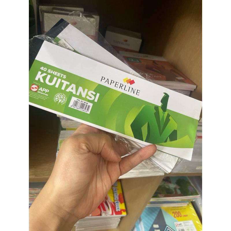 

Kuitansi kecil Paperline KT 40 M