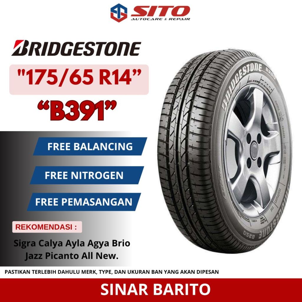 BAN BRIDGESTONE 175/65 R14 B391