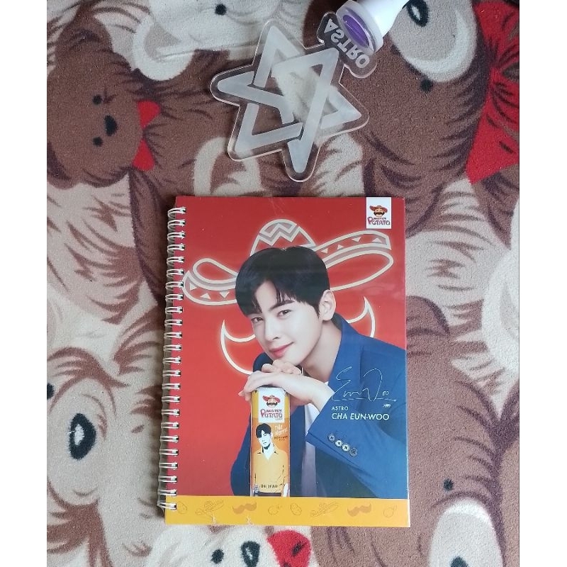 Notabook Cha Eunwoo Mister Potato