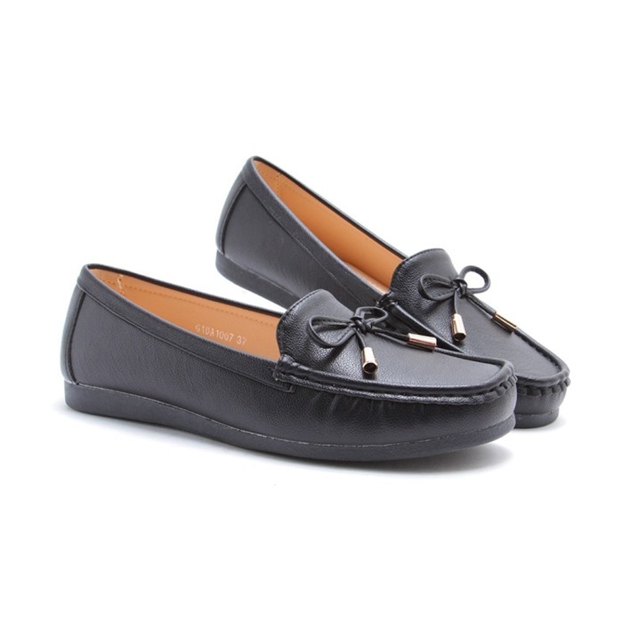 Sepatu Wanita Flat Moccasin Slip On Casual