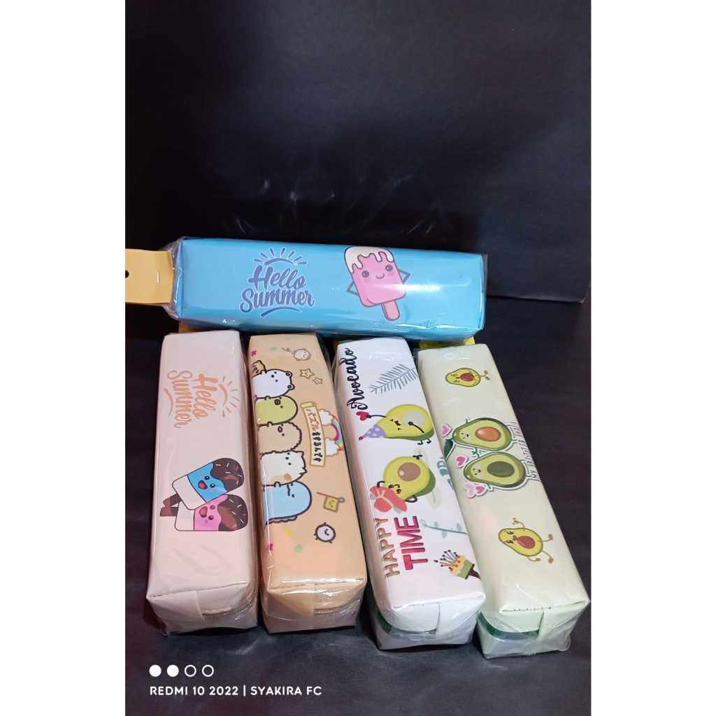 

KOTAK PENSIL UNYU DENGAN BERBAGAI MOTIF KARTUN