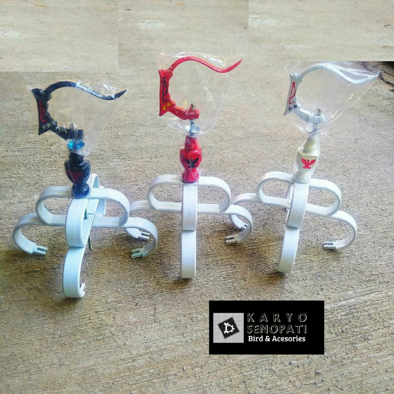 mahkota cakram murai batu+gantungan pion garuda mahkota sangkar kandang murai batu