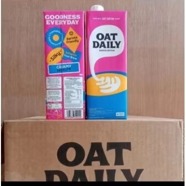 

OAT DAILY Barista EDITION 1L OAT MILK - SUSU OAT BEBAS KOLESTEROL