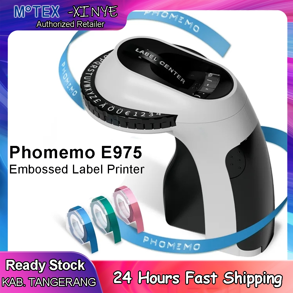 

HT-Label Maker Emboss 3D Stiker Label DIY Print Manual E975