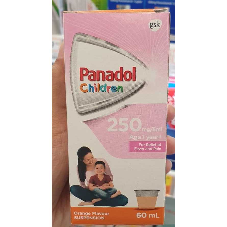 PANADOL SIRUP ANAK 250mg/5ml (PANADOL ANAK MALAYSIA)