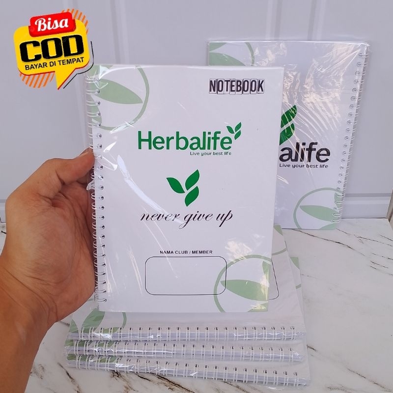 

Notebook Herbalife jilid Spiral A5 Bisa COD