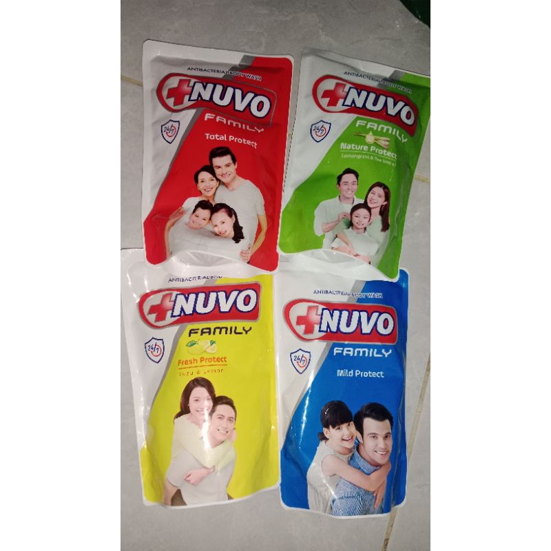 Nuvo refil sabun cair nuvo 400 &800 ml