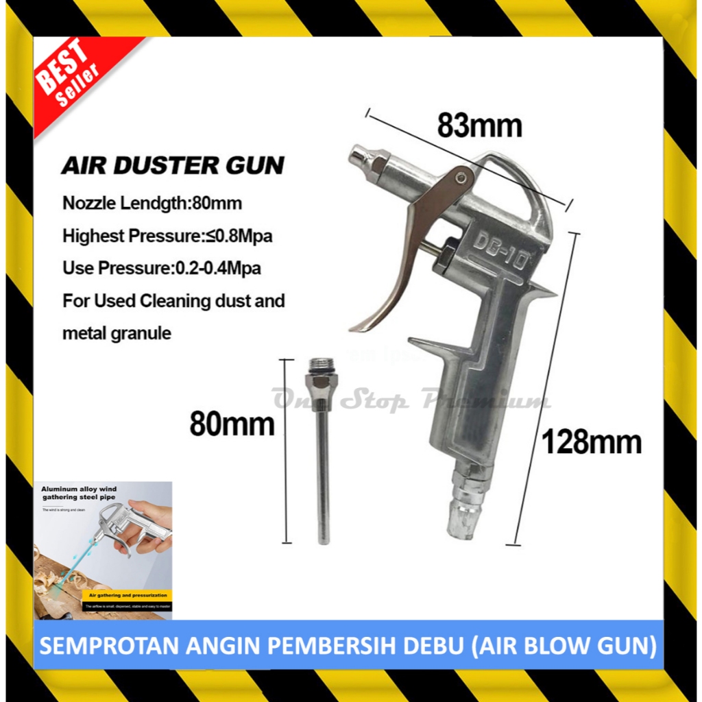 ALAT TEMBAKAN PISTOL GUN PNEUMATIC AIR DUSTER DUST BLOW BLOWER KOMPRESOR KOMPRESSOR COMPRESSOR CLEAN