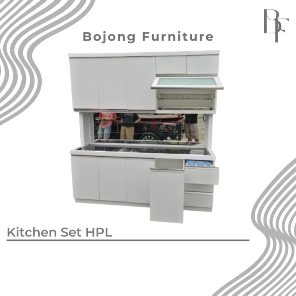 Kitchen Set HPL / Lemari Dapur HPL