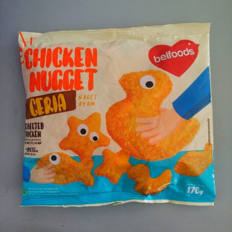 

Belfoods chicken nugget ceria @170 gram