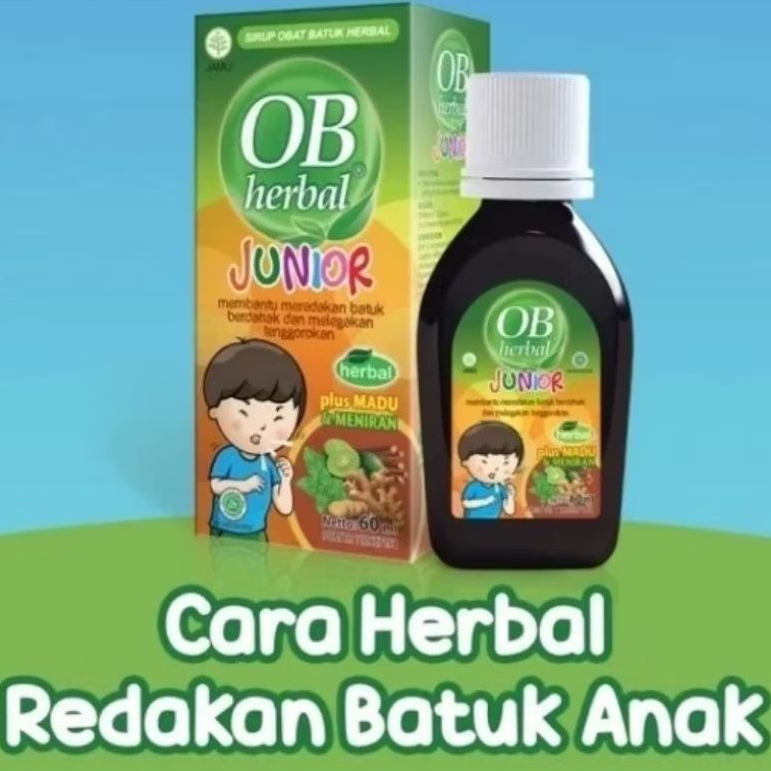 PROMO OB HERBAL anak 60 ml Obat Batuk Anak OBH Herbal Halal