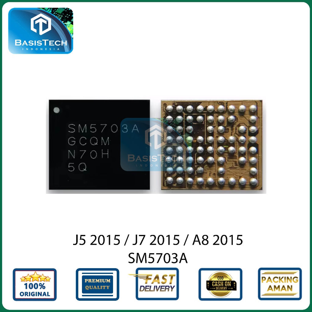 IC CAS CHARGER SAMSUNG J5 2015 - J7 2015 - A8 2015 - SM5703A - ORI