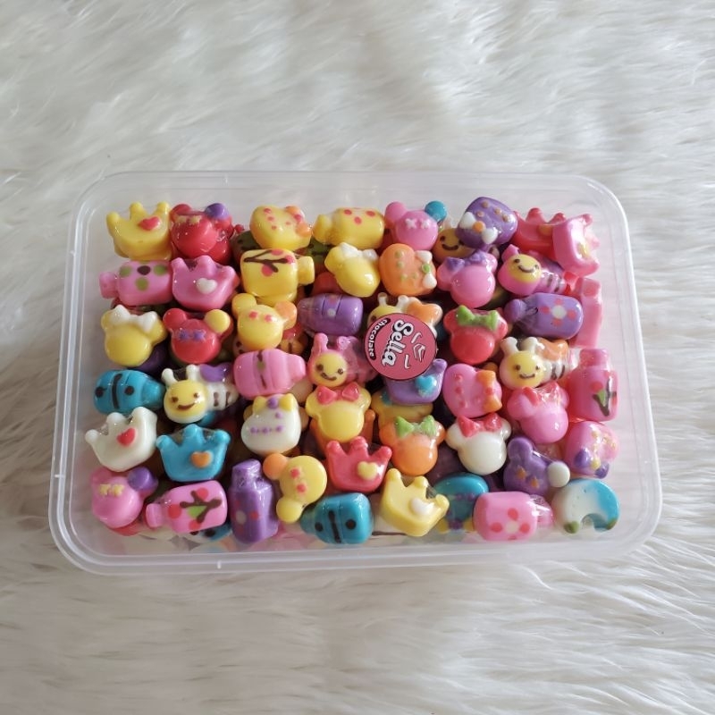 

Piscoklegit_ "" Paket Usaha Cokelat Lebah Karakter Dan Mikkey Mouse Isi 125Pcs /250Gr //Jajanan