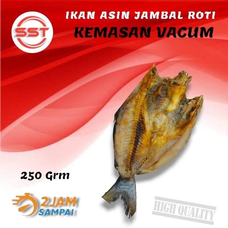 

Ikan Asin Jambal Roti Super Ngeprul gesek Jambal roti super ngeprul 250gr