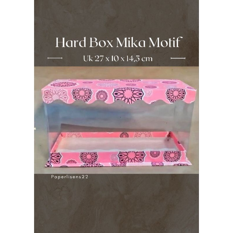

Hardbox Mika Motif Isi 3 / Box Hampers