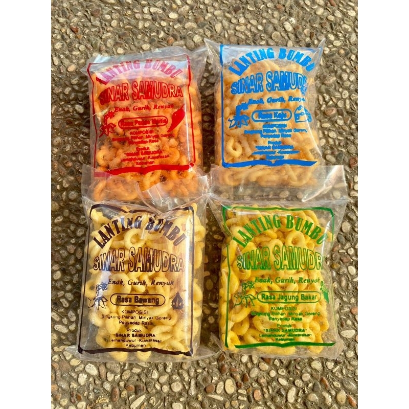 

LANTING BUMBU KHAS KEBUMEN 85gr (Pedas Manis, Bawang, Keju, Jagung Bakar) BEST SELLER!