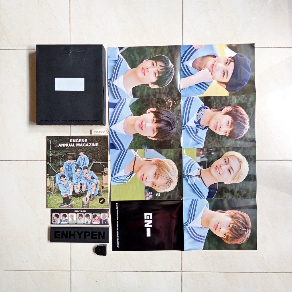 OFFICIAL 1st ENGENE MEMBERSHIP KIT ENHYPEN