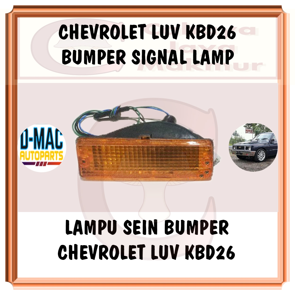 PCS Lampu Bumper Bemper Sein Signal Rating Reting Chevrolet KBD26 Isuzu Luv KBD 26