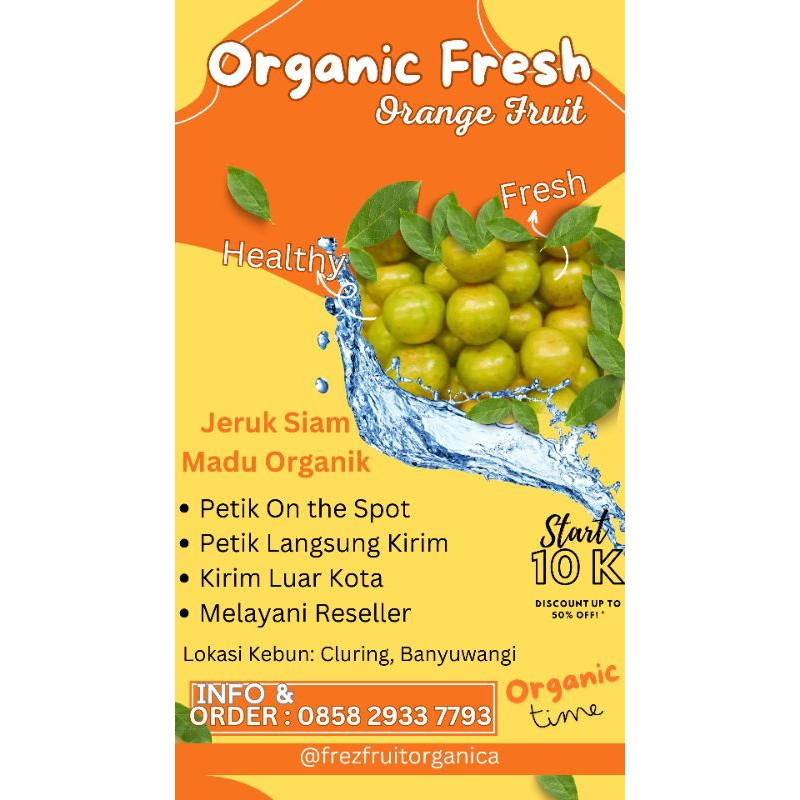 

Jeruk Siam Madu Organik