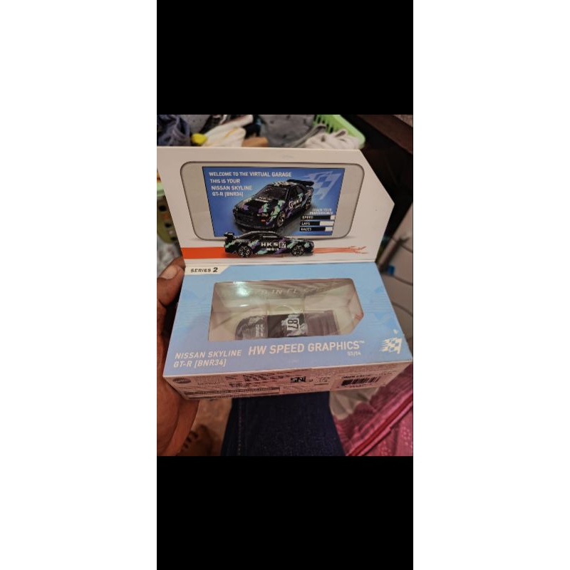 nissan skyline GT-R (BNR34) Hot wheels id