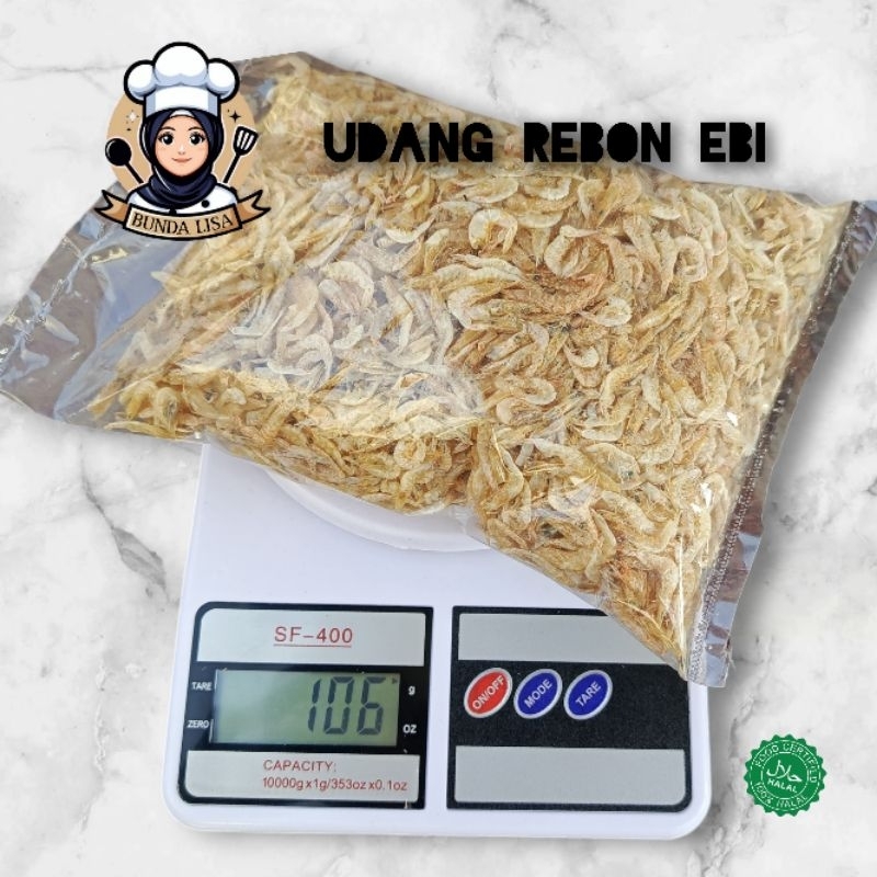 

udang kering tawar udang rebon kemasan 100g