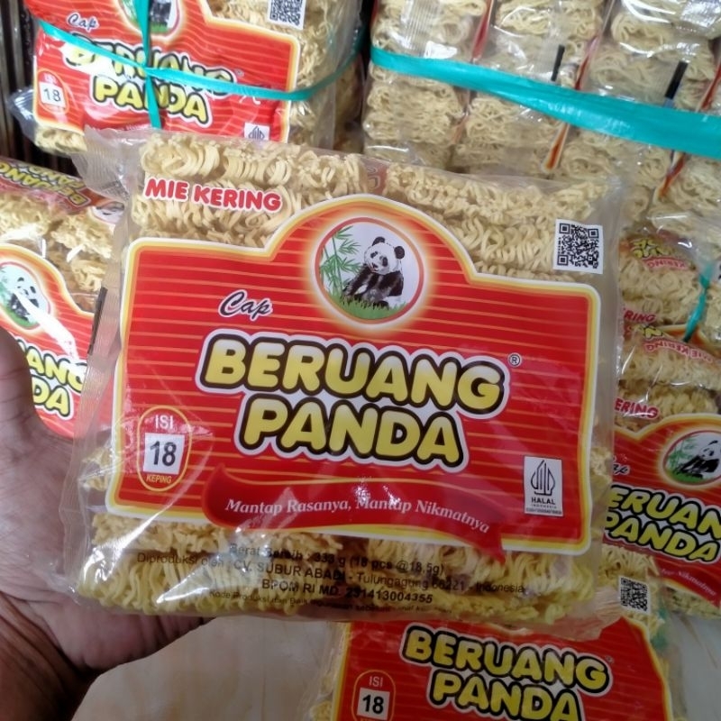 

MIE KERING CAP BERUANG PANDA 18 MIE BUWUHAN Mie Bakso