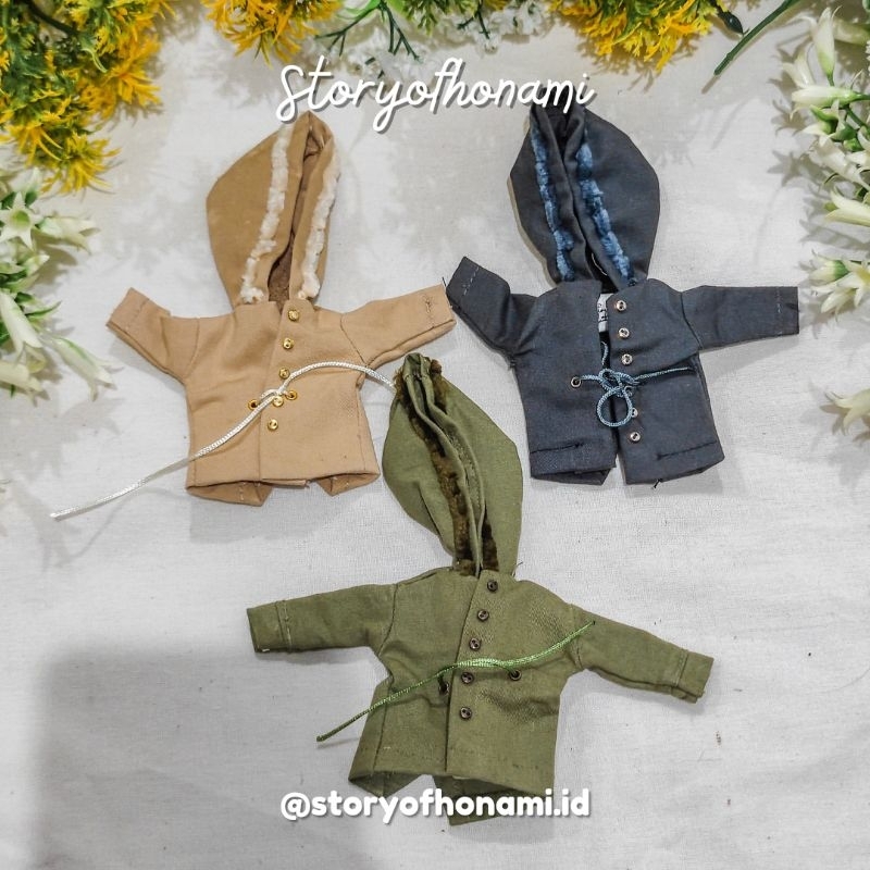 TOJI JACKET - JAKET COAT NENDOROID DOLL OBITSU YMY DOD CLOTHES