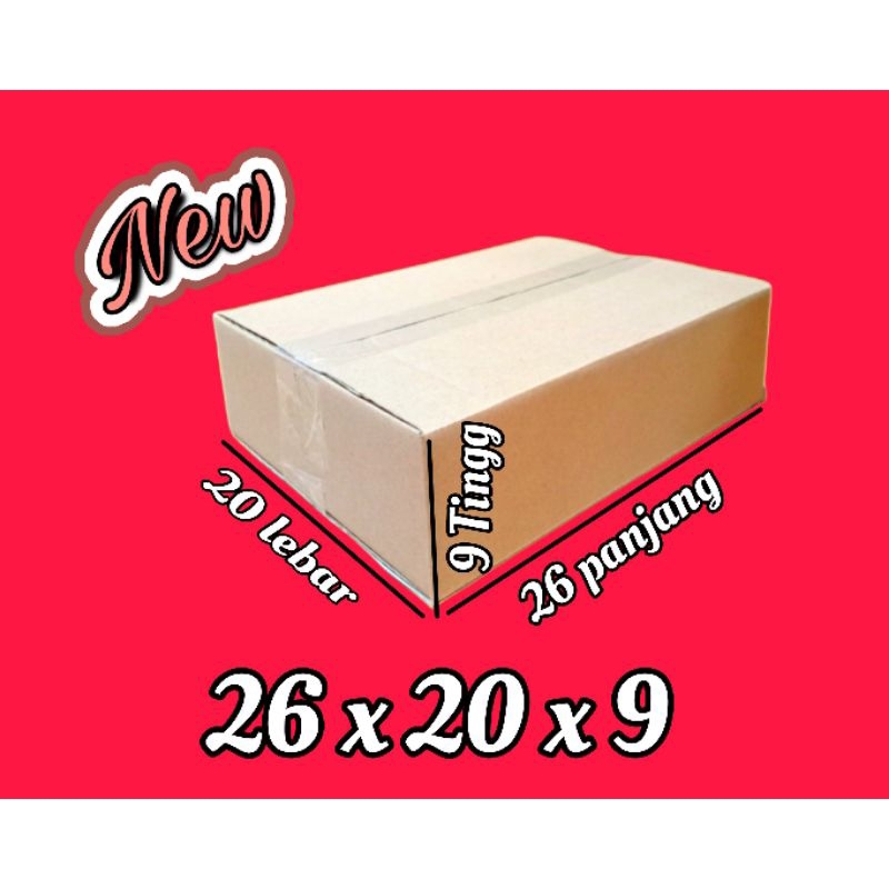 

kardus packing 26x20x9 kardus besar kardus kecil
