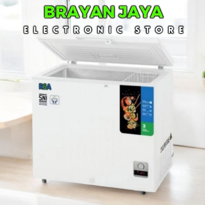 CHEST FREEZER RSA CF-110 / CF-210 / CF-310 / CF-460 / CF-600 / CF-750 / CF-1200 KULKAS PEMBEKU DAGIN