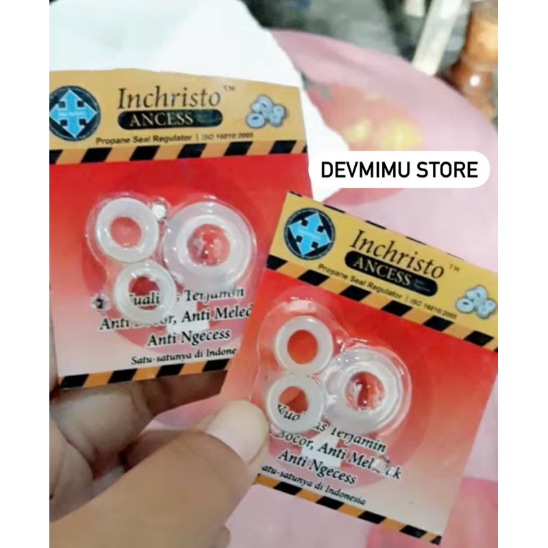 Karet Pengaman Regulator INCHRISTO Karet Seal Regulator dan Seal Tabung Gas Silicon