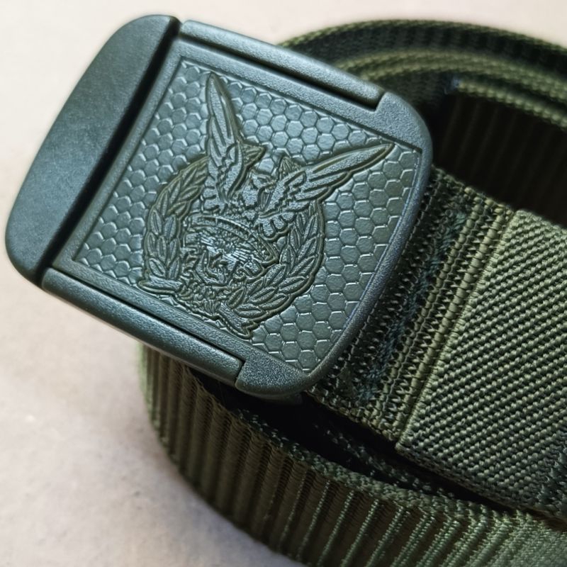 Gesper Tactical Custom TNI AU Hijau Army