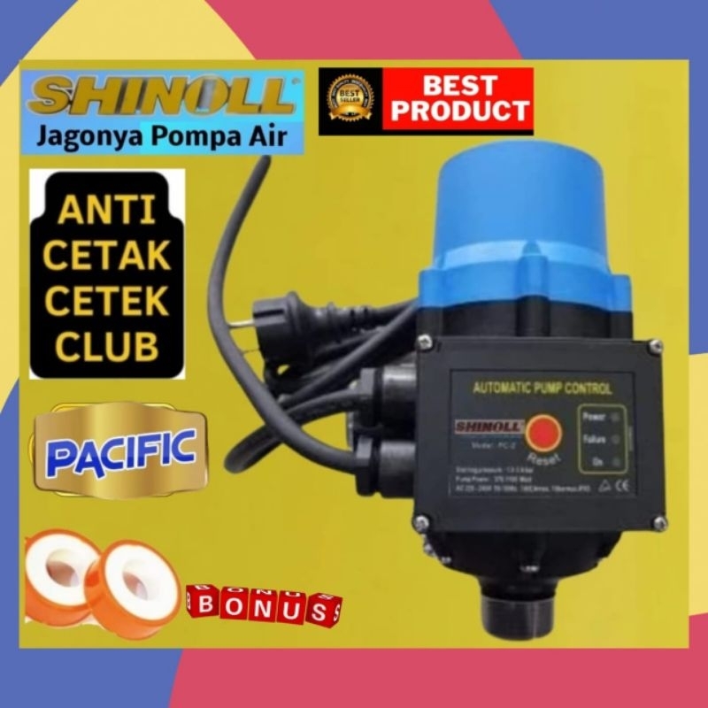 GARANSI Automatic pressure control pompa air shimizu ps 128bit 116bit sumur dangkal 128 bit 116 semi